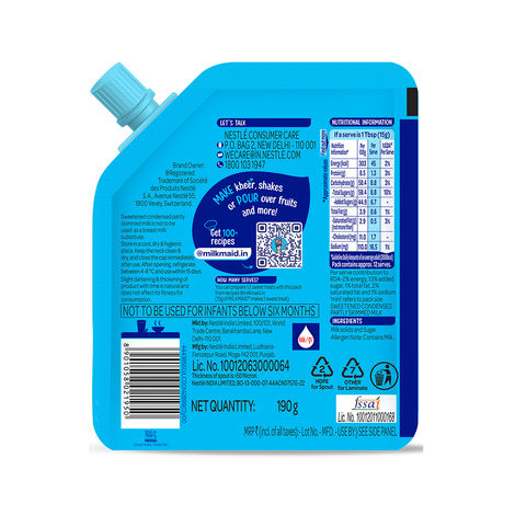 Nestle Milkmaid Mini | Sweetened Liquid Condensed Milk