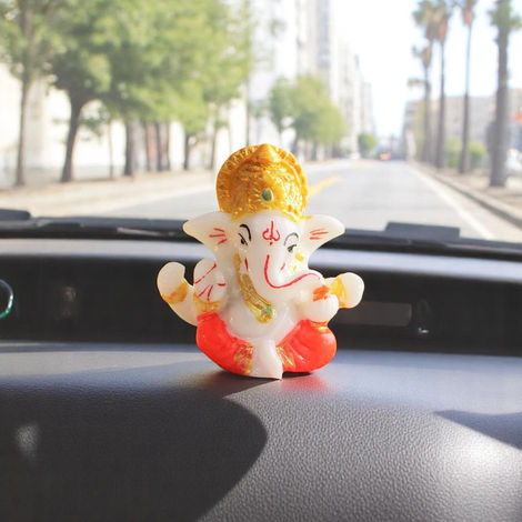 Gannu Ji Car Dashboard Idols | Mad Over Print