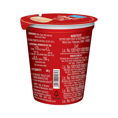 Mother Dairy Mishti Doi