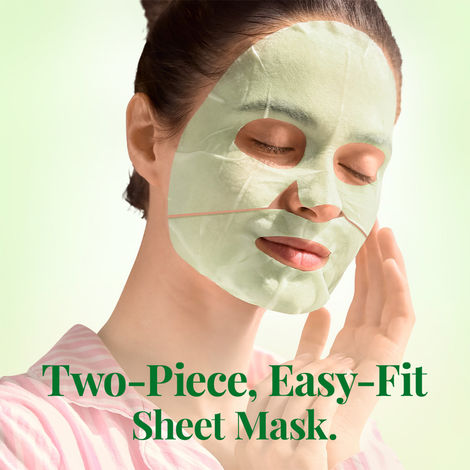 Everyuth Naturals Rejuvenating Cucumber | Aloe Vera Easy Fit Sheet Mask