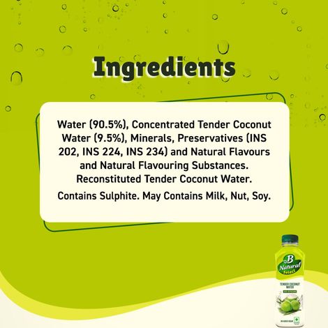B Natural Tender Coconut Water
