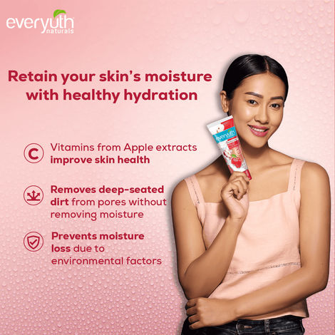 Everyuth Naturals Moisturizing Fruit Face Wash With Apple Extracts
