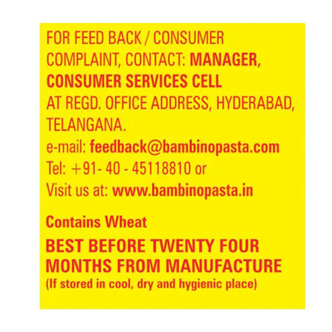 Bambino Vermicelli Premium