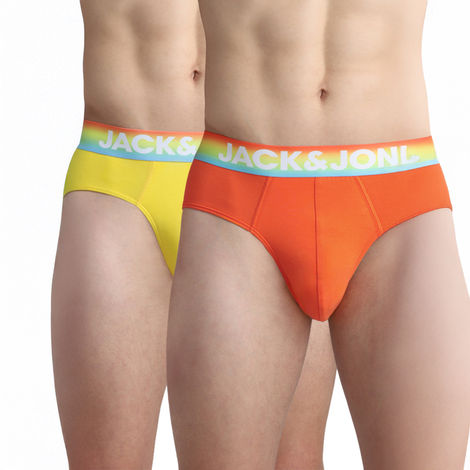 JACK & JONES Kicker Briefs Cyber Yellow - XL
