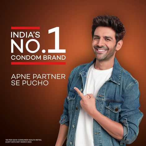 Manforce Xotic 2 in 1 (Contoured, Dotted) Chocolate Flavoured Condoms