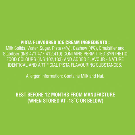 Dairy Day Pistachio Premium Ice Cream Tub