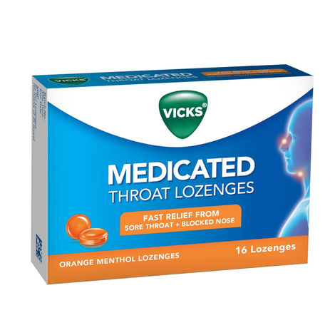 Vicks Medicated Lozenges: Fast Relief for Sore Throat