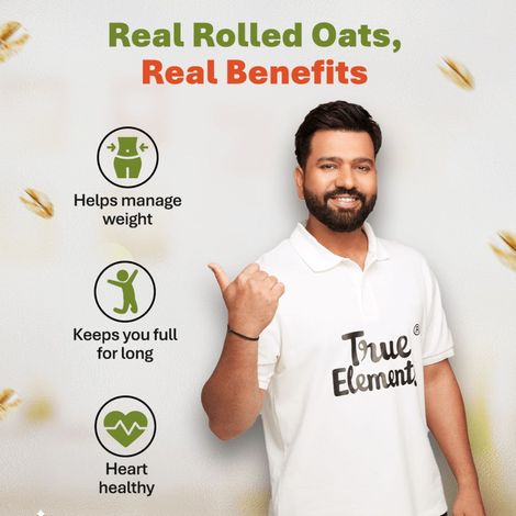 True Elements Rolled Oats | Naturally Gluten-free and Preservative-free