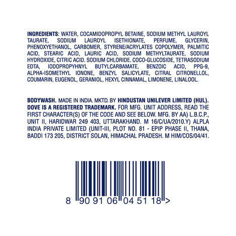 Dove Deeply Nourishing Body Wash