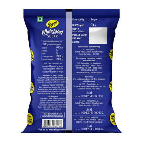 Parrys White Label Sugar
