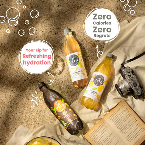 Paper Boat Zero Sugar Cumin Sparkling Water | Sugar Free Jeera Drink