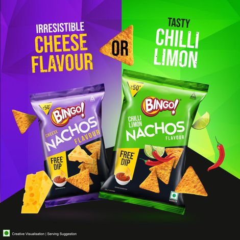 Bingo! Chilli Limon Nachos with Free Dip