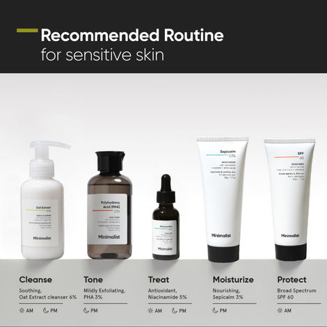 Minimalist 6% Oat Extract Gentle Cleanser For Sensitive Skin