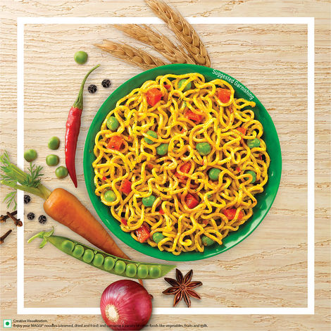 Maggi Nutri-licious Masala Veg Atta Noodles, Instant Noodles