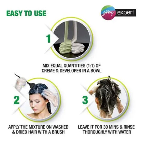 Godrej Expert Creme Hair Natural Brown Colour
