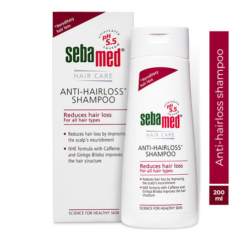 Sebamed Anti- Hairloss Shampoo | pH 5.5 | Reduces Hairloss