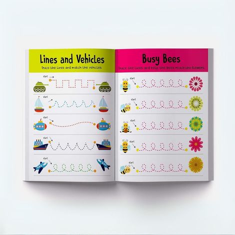 Line Tracing Patterns- Practice Drawing and Tracing Lines and Patterns