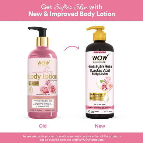 WOW Skin Science Himalayan Rose Body Lotion