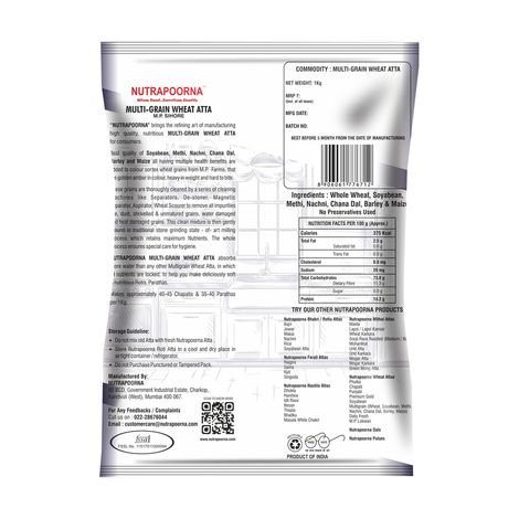 Nutrapoorna Multigrain Wheat Atta