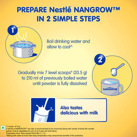 Nestle Nangrow Nutritious Milk drink for growing children | 2-6 Years