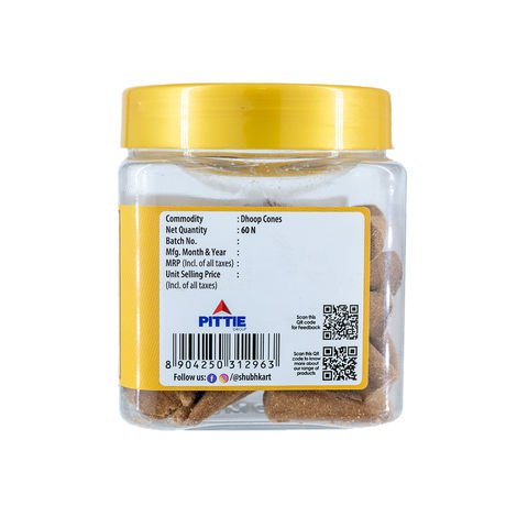 Nirmal Kesar Chandan Dhoop Cone Container | Shubhkart