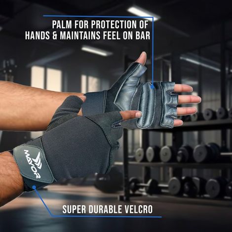 Mayor Sting Gym Gloves With Wrist Support (Free Size)