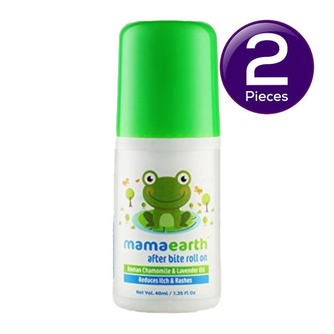 Mamaearth After Bite Roll On Baby Mosquito Repellent For Kids | Assorted | 3+ months Combo