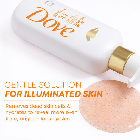 Dove 3% Brightening Serum + Vitamin C Glow Recharge Serum Body Wash