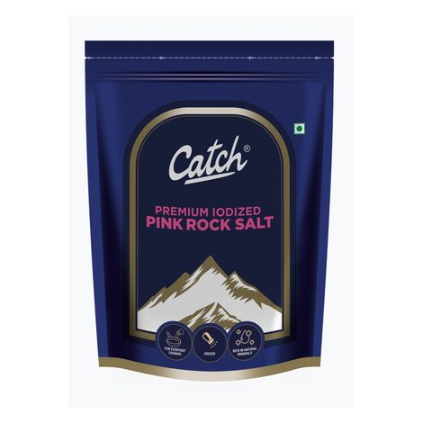 Catch Premium Iodized Pink Rock Salt