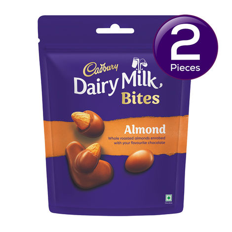 Cadbury Dairy Milk Bites Almond Chocolate Pack Combo
