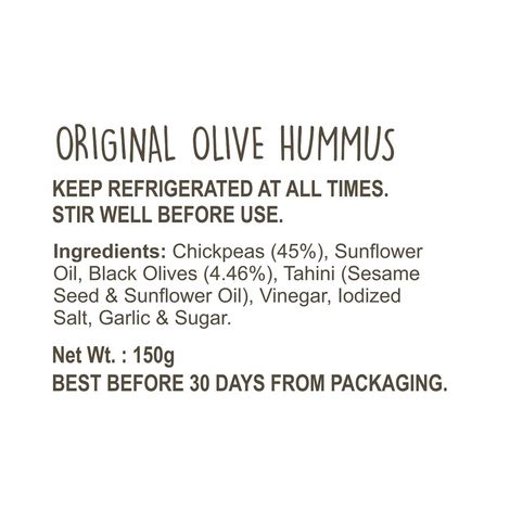 Wingreens Farms Original Olive Hummus