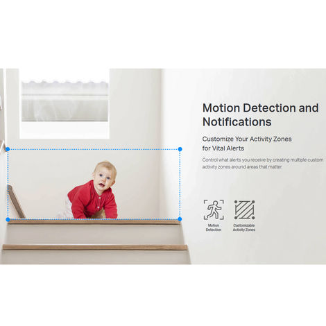 TP-Link Tapo C210 360° 3MP Video Pan/Tilt Smart Wi-Fi Security Camera, Alexa Enabled, 2-Way Audio