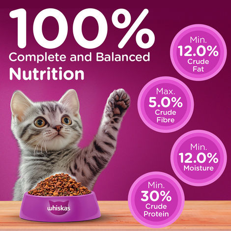 Whiskas Kitten Mackerel Flavour Dry Cat Food