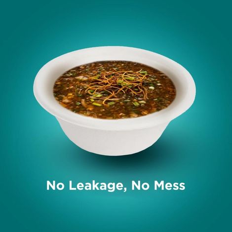 Naturepac Baggase Bowl Round 180 Ml 25 Pcs