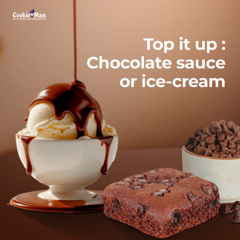 Cookie Man Choco Chip Chocolate Brownie