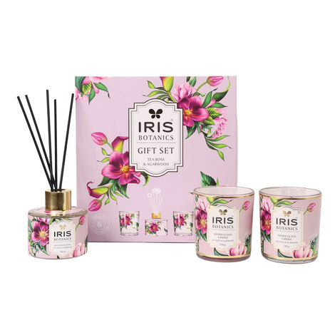 Iris Botanics Gift set Fragrance Tearose & Agarwood