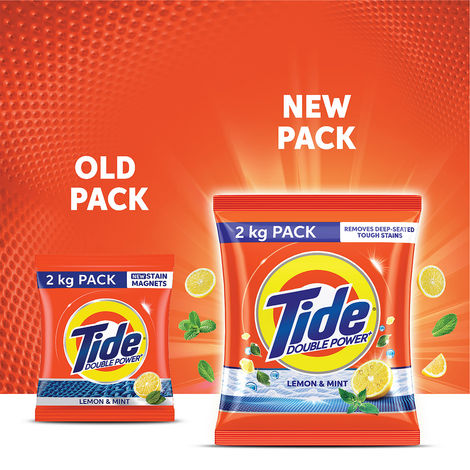 Tide Plus Lemon & Mint Detergent Powder