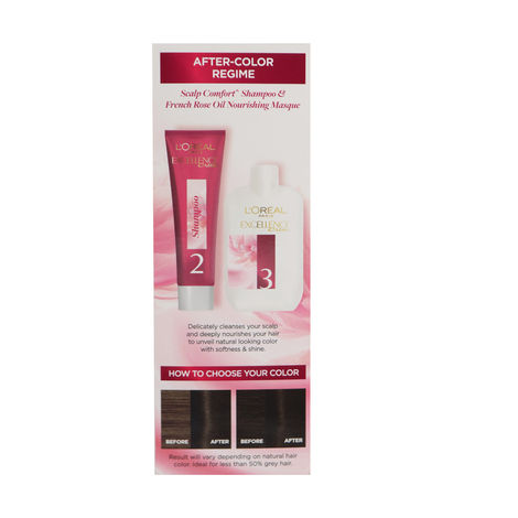 L'Oreal Paris Excellence Creme Hair Color, 3 Dark Brown