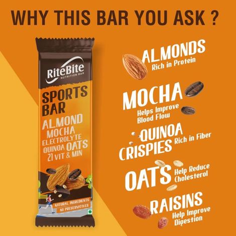 RiteBite Sports Protein Energy Bar