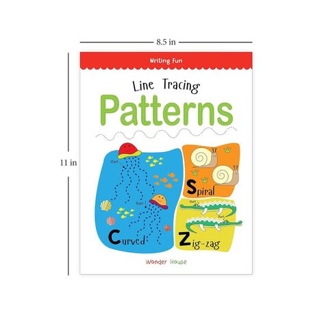 Line Tracing Patterns- Practice Drawing and Tracing Lines and Patterns