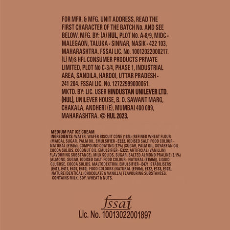 Kwality Wall's Cornetto Double Chocolate Cone