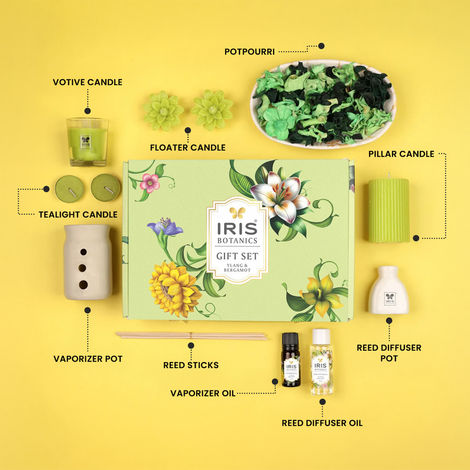 Iris Botanics Gift set Fragrance Ylang Ylang and Bergamot