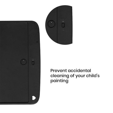 Portronics Ruffpad Writable Lcd Writing Pad Screen 21.5Cm 8.5 Inch Playing Handwriting Kids & Adults