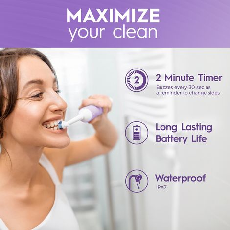 Oral B Vitality Pro With Sensitive Plus Rotating Electric Toothbrush 3 Brushing Modes Protimer