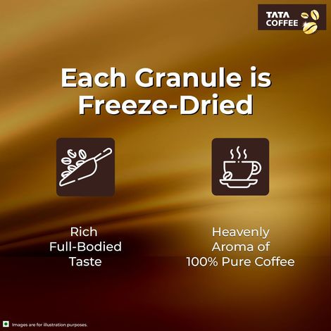 Tata Coffee Gold 100% Pure Classic Instant Coffee