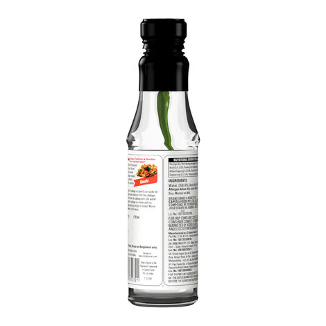 Ching's Secret White Chilli Vinegar, With Green Jwala Chilli, Bold and Intense Flavour