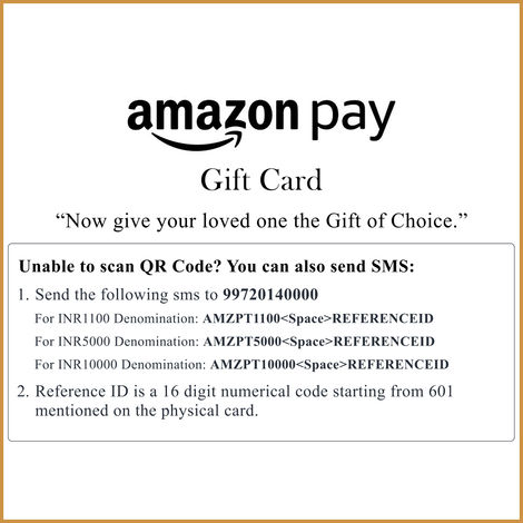 Amazon Pay Gift Card Black Box - 1000