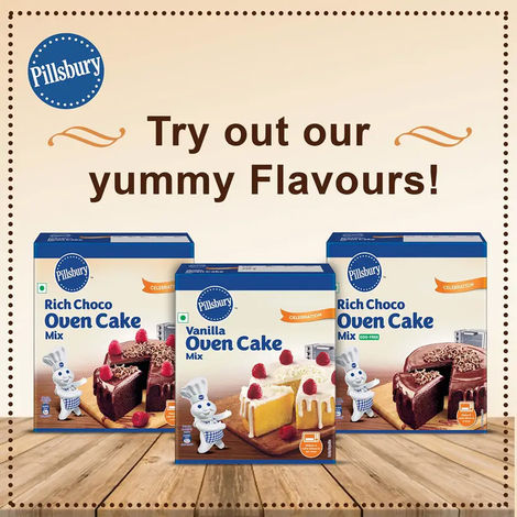 Pillsbury Rich Choco Oven Cake Mix - Egg Free