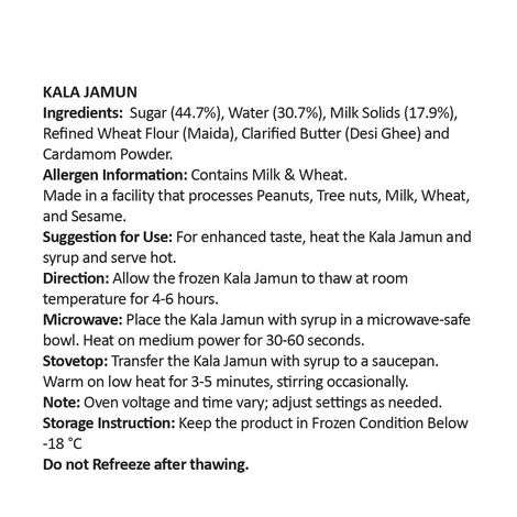 Lal Sweets Kala Jamun