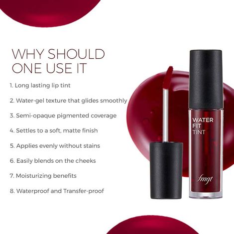 The Face Shop Water Fit Lip Tint Cherry Kiss